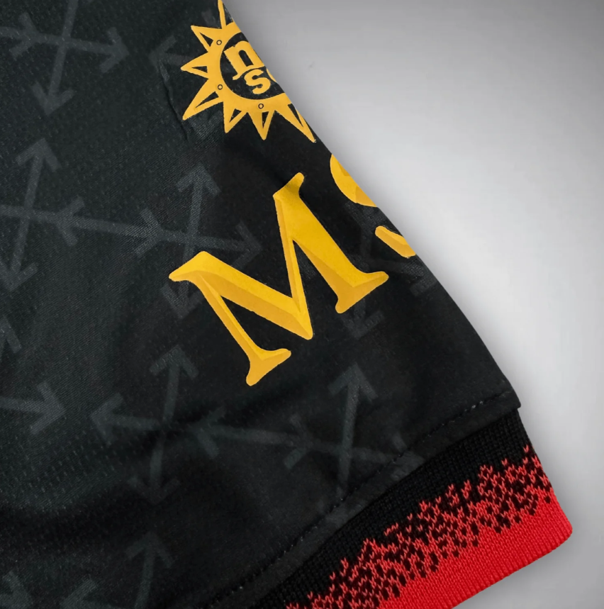 AC Milan x Off-White 2025/26 Black Kit