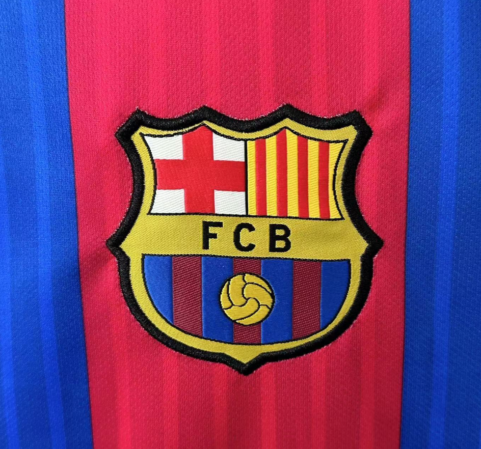 Barcelona 2016/17 Home Kit Long Sleeve