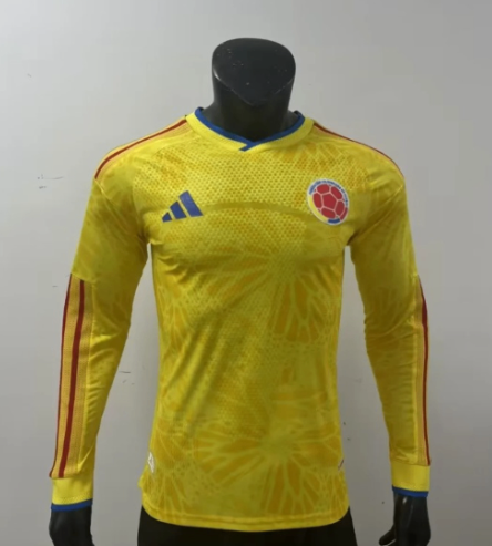 Colombia 25/26 World Cup Long Sleeve Kit