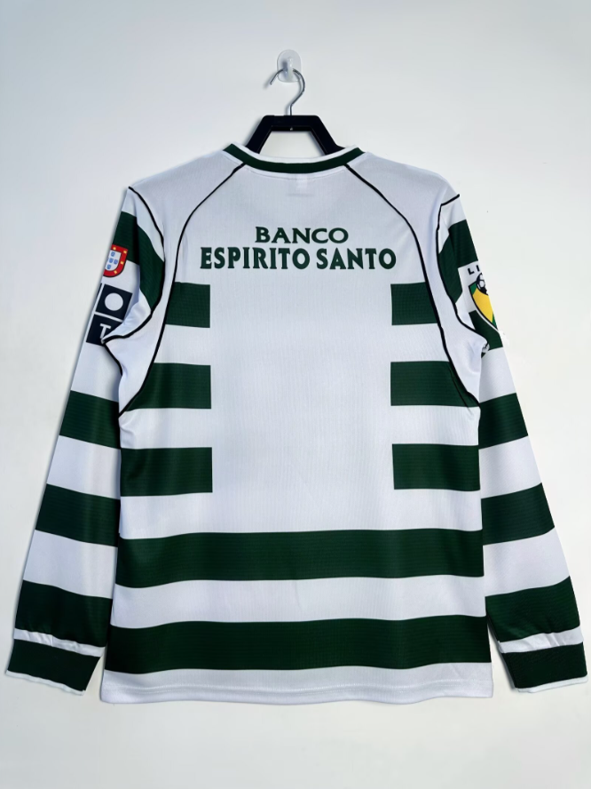 Sporting CP 2001–03 Home Kit Long Sleeve