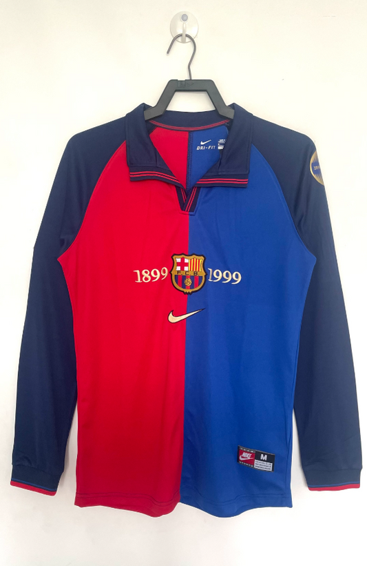 FC Barcelona 1899–1999 100th Anniversary Long Sleeve Kit