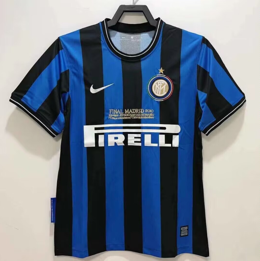 Inter Milan 2009/10 Final vs. Real Madrid Home Kit