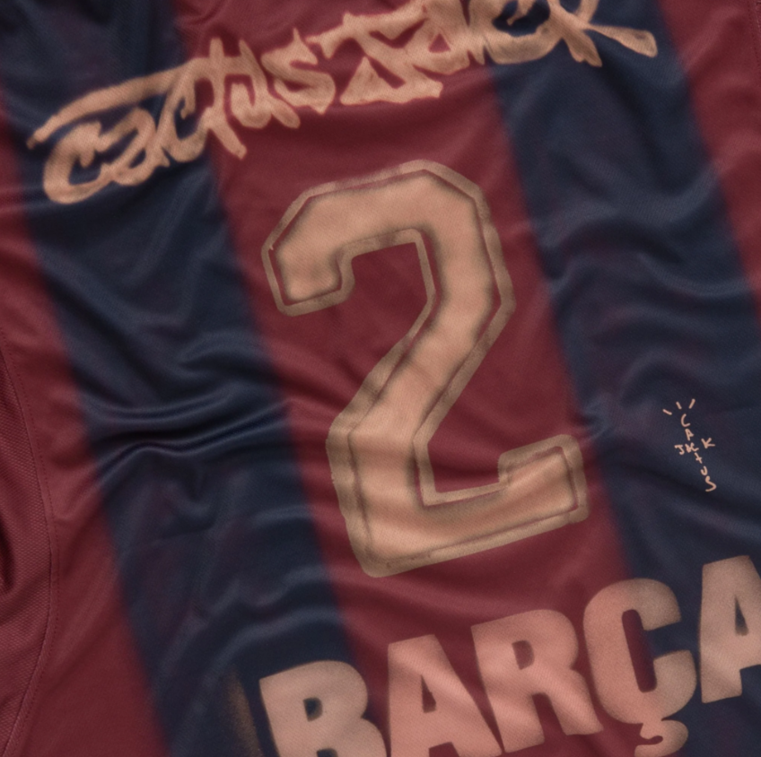 2000/01 FC Barcelona Retro x Cactus Jack Limited Edition Home Kit