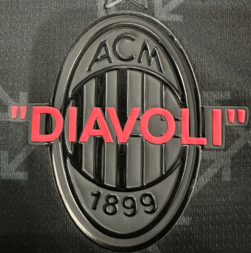 AC Milan x Off-White 2025/26 Black Kit