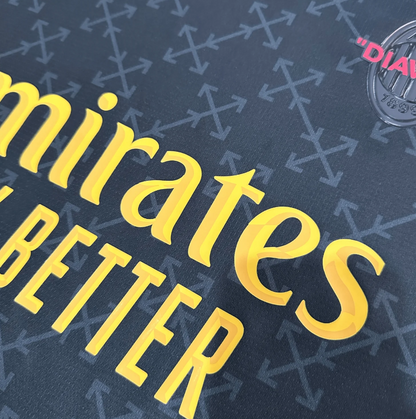 AC Milan x Off-White 2025/26 Black Kit