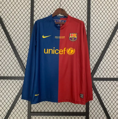 Barcelona 2008/09 Home Kit Long Sleeve