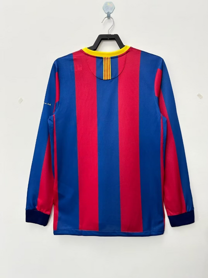 Barcelona 2010/11 Home Kit Long Sleeve