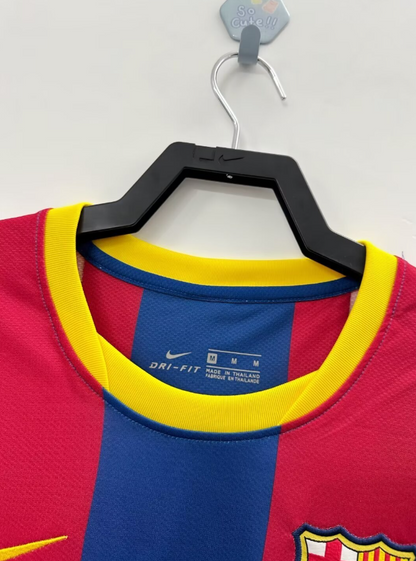 Barcelona 2010/11 Home Kit Long Sleeve