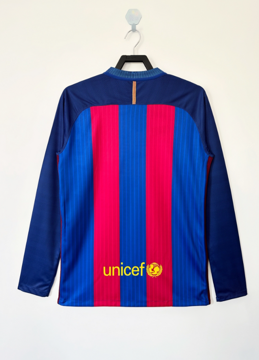 Barcelona 2016/17 Home Kit Long Sleeve